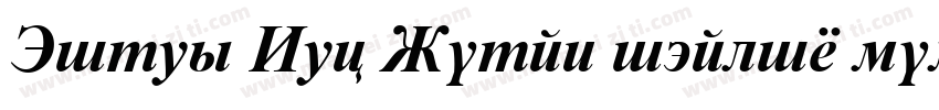 Times New Roman italic bold字体转换